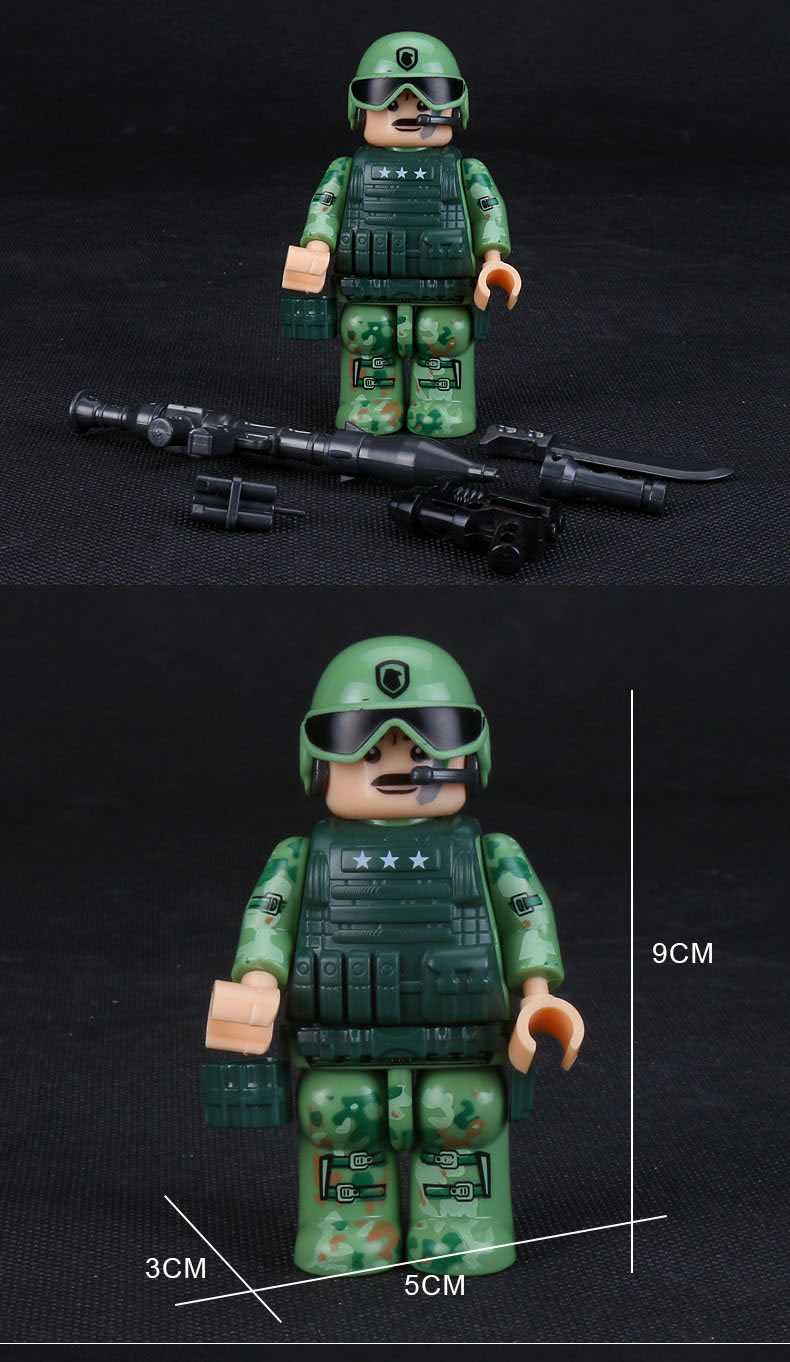 丛林特战队,2016-37,积木,旭嘉玩具 - 玩具说